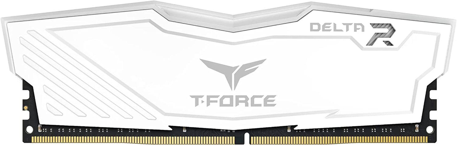 T-Force Delta RGB DDR4 16GB (2X8Gb) 3600Mhz (PC4-28800) CL18 Desktop Gaming Memory Module Ram TF4D416G3600HC18JDC01 - White