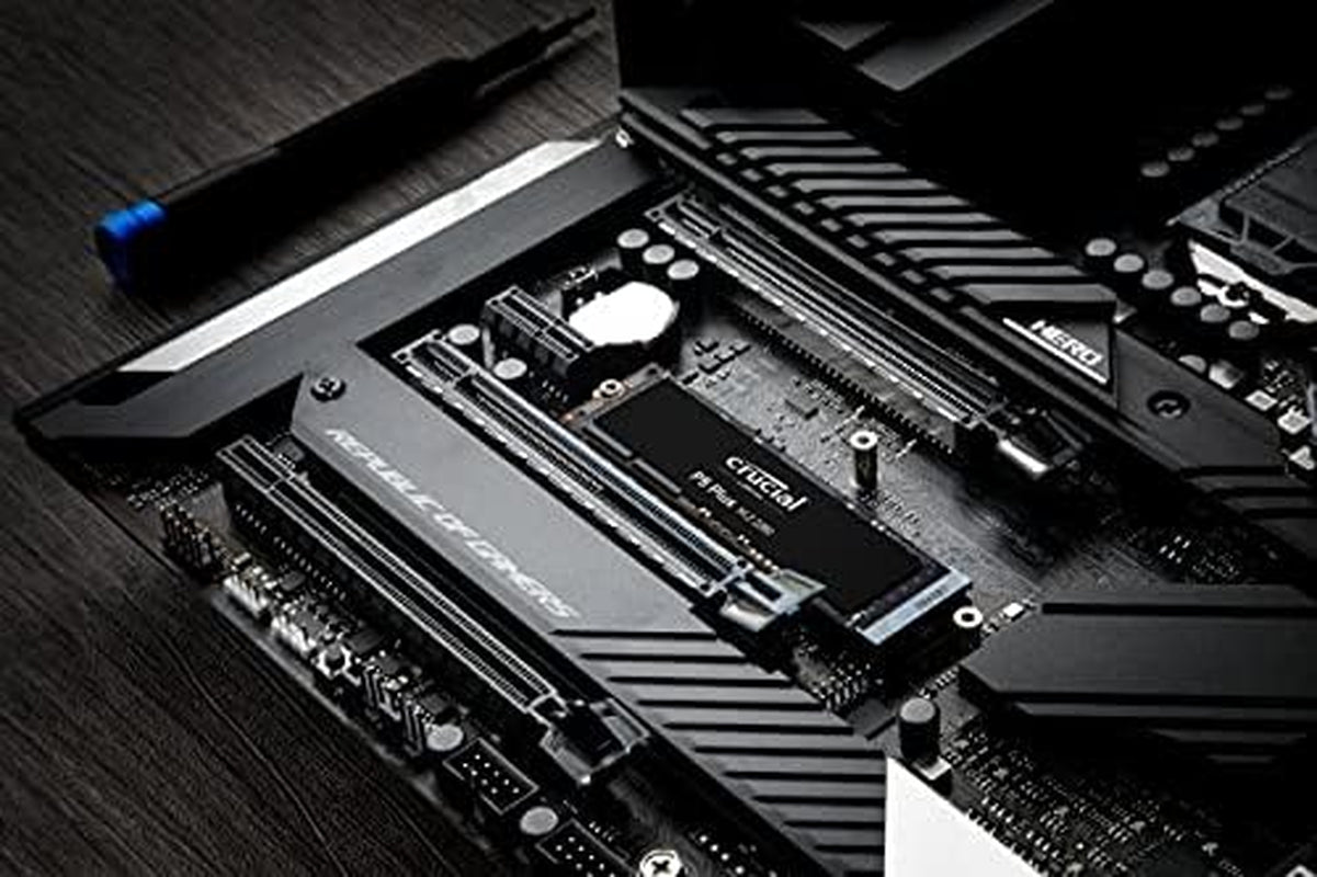 P5 plus 1TB Pcie Gen4 3D NAND Nvme M.2 Gaming SSD, up to 6600Mb/S - CT1000P5PSSD8 Solid State Drive